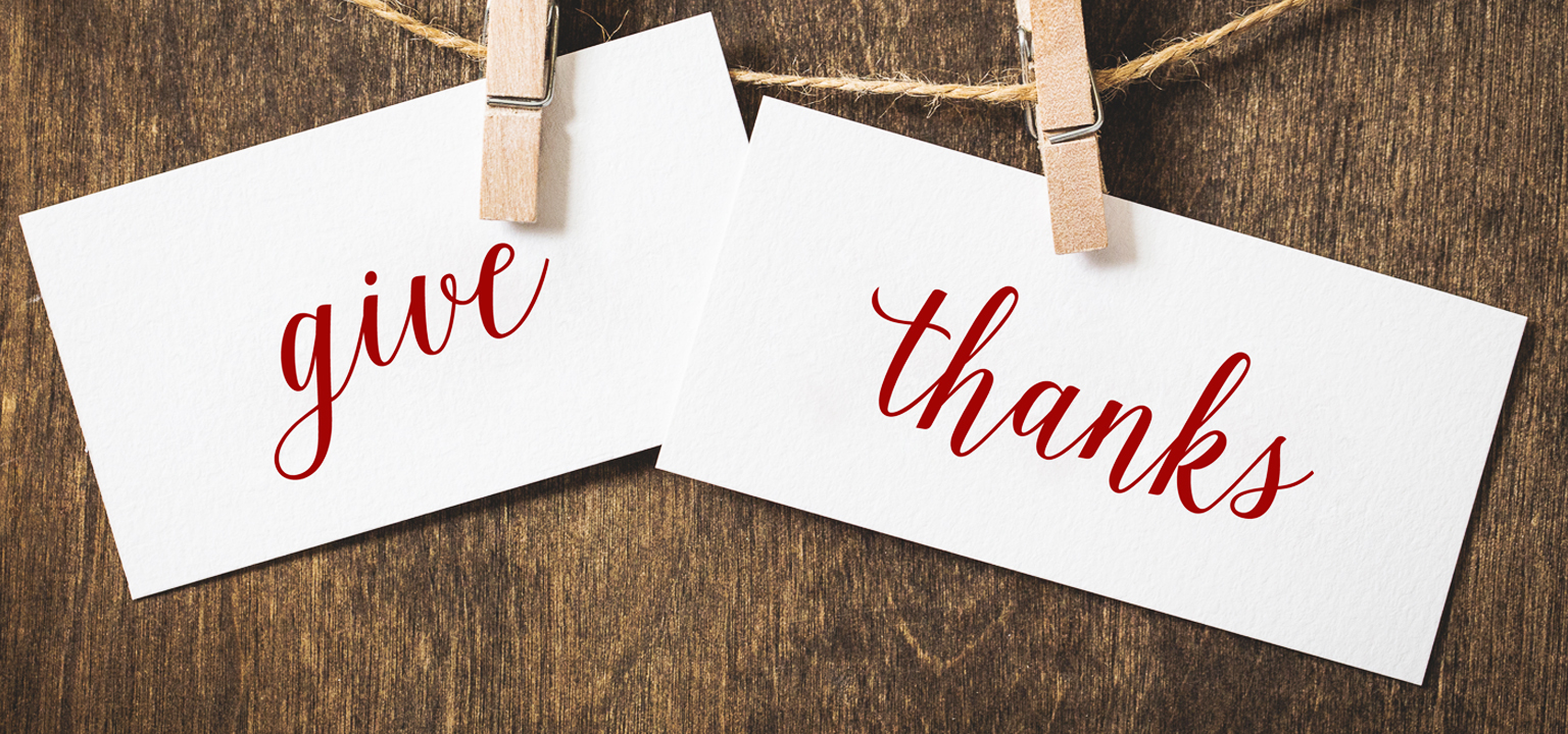 Give Thanks, A Word by Pastor Steele Croswhite from The Rock Church in Utah.