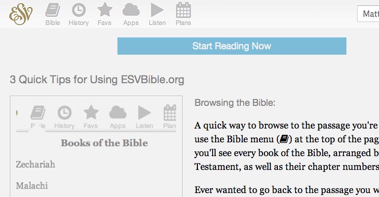 Online Bibles