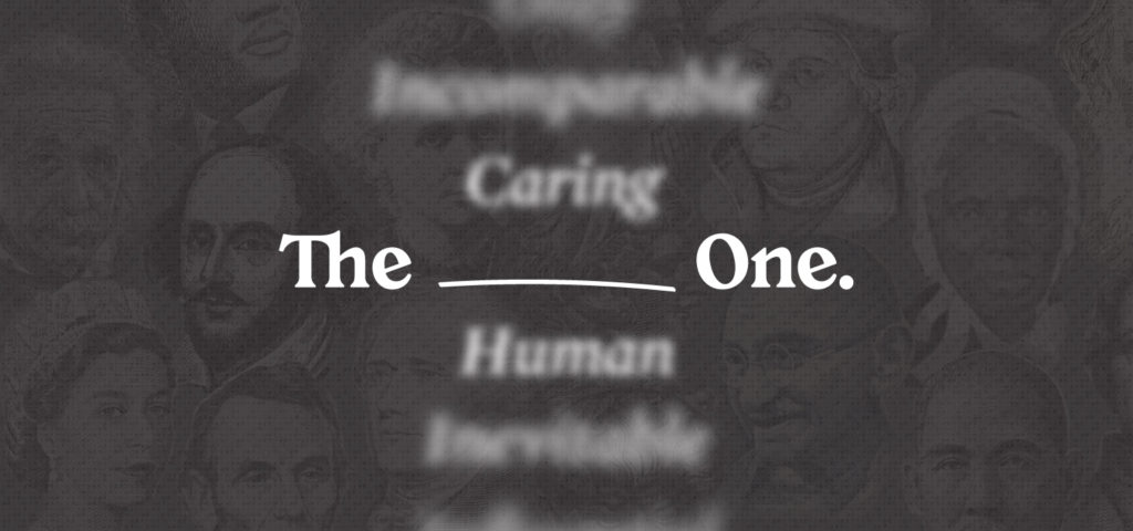 A new, six-week series at The Rock Church in Draper, Utah. We will examine the difference Jesus makes and understand why we can’t live without Him. Without a doubt, He is The One.