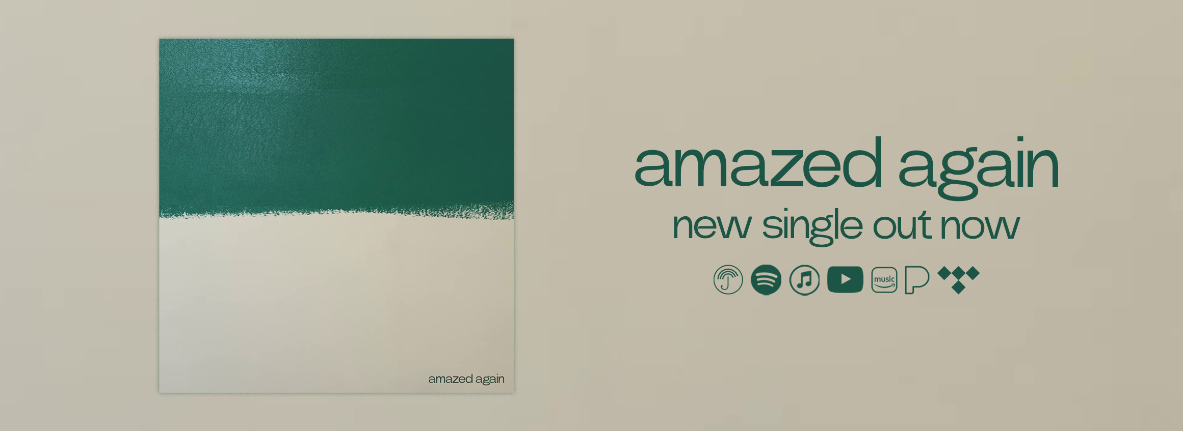 Listen now to the newest original release from The Rock Music, Amazed Again