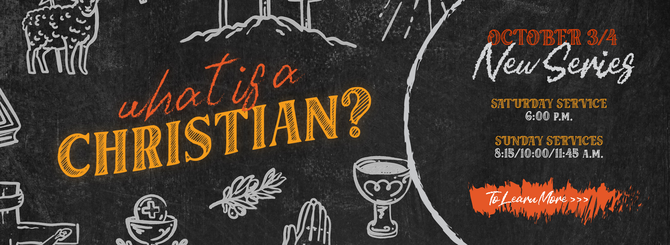 In this 6-part teaching series we take a biblical look at what it means to call yourself a Christian.